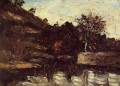 Courber dans la rivière Paul Cézanne